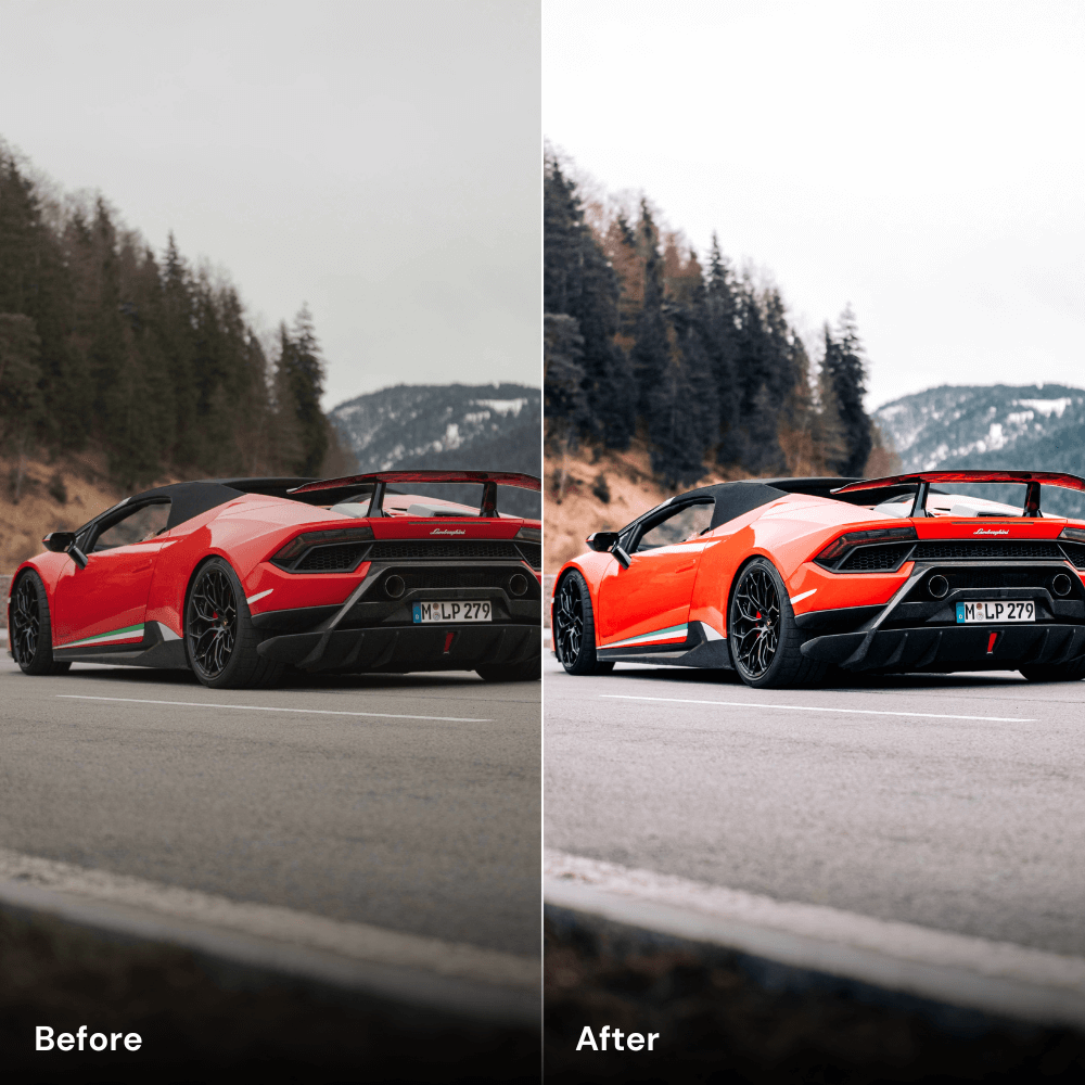 Street Racer - Car Lightroom Preset Pack (10 Presets)