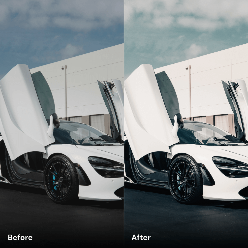 White Whisper - Car Lightroom Preset Pack (10 Presets)