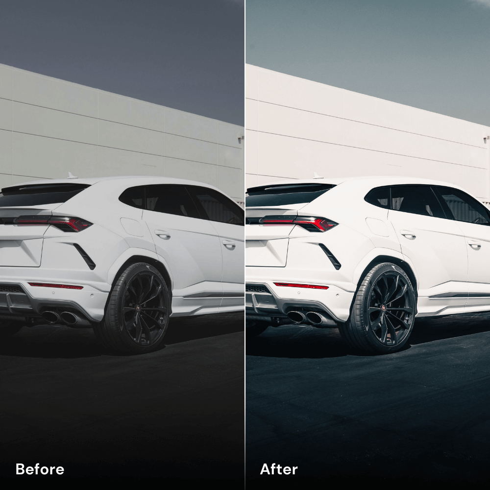 White Whisper - Car Lightroom Preset Pack (10 Presets)