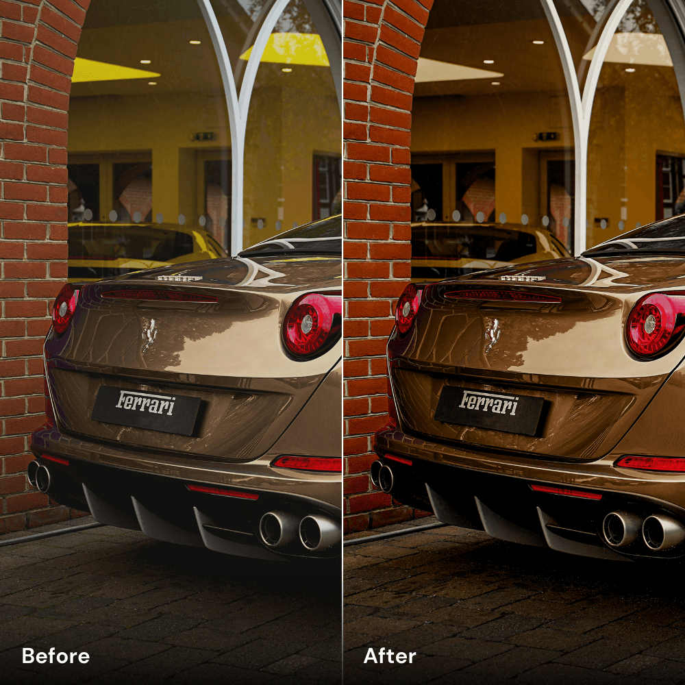 Golden Elegance - Car Lightroom Preset Pack (10 Presets)