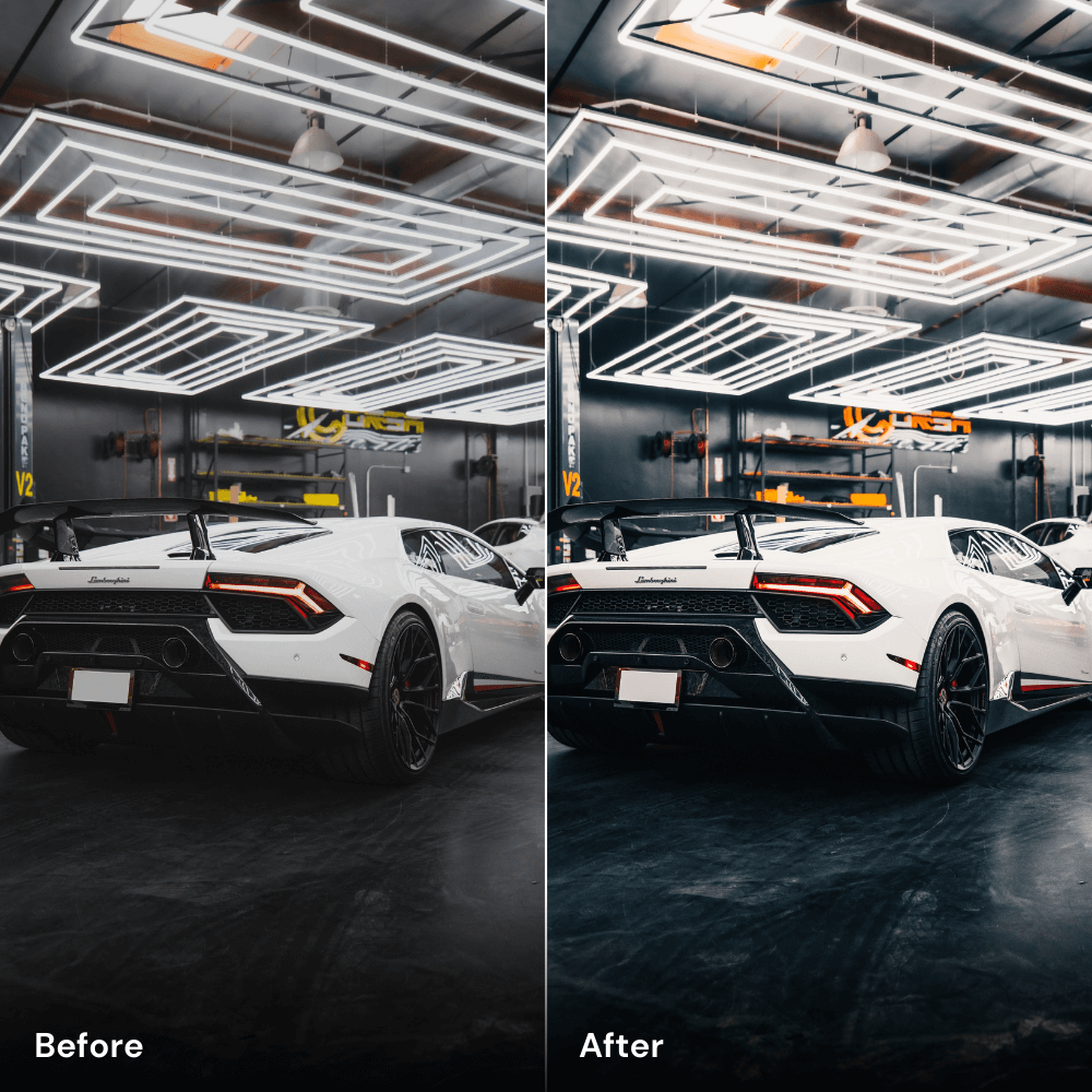 White Whisper - Car Lightroom Preset Pack (10 Presets)