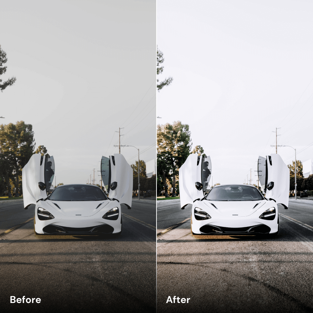 Luminous Light Pack -Car Lightroom Preset Pack (10 Presets)