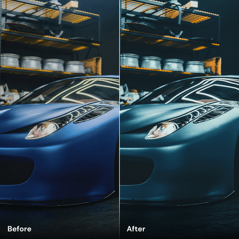 Blue Horizon - Car Lightroom Preset Pack (10 Presets)